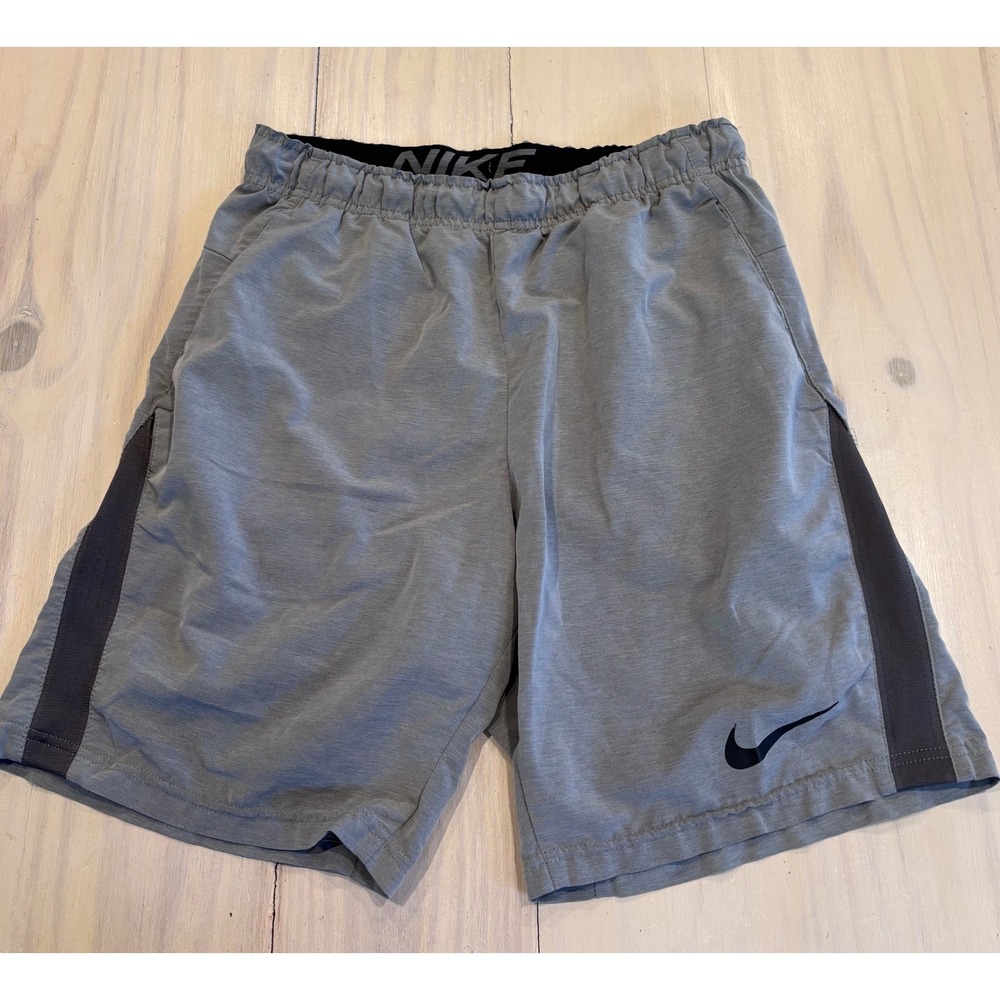 Nike Dri-FIT Mens Gray Training Shorts CJ1968-068 Small Athletic Gym Running‎